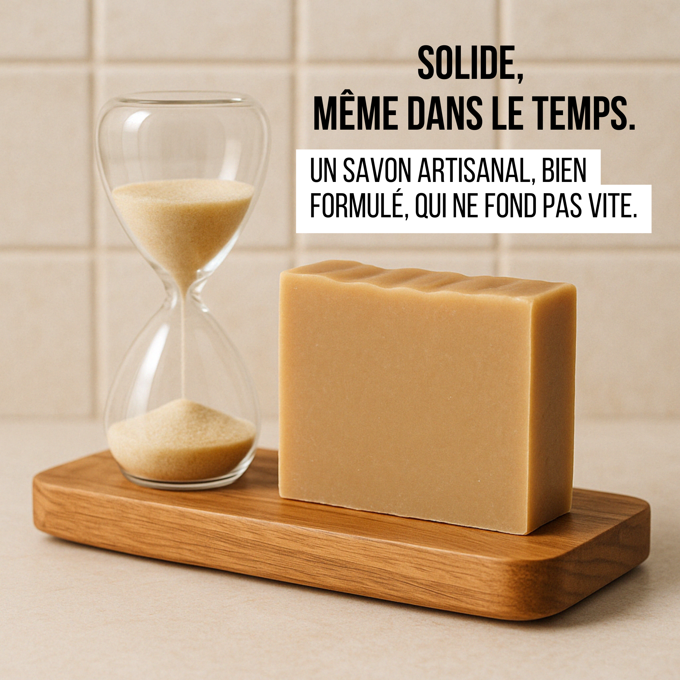 SAVON ARTISANAL AU SOUFRE - PEAUX GRASSES ET IMPERFECTIONS
