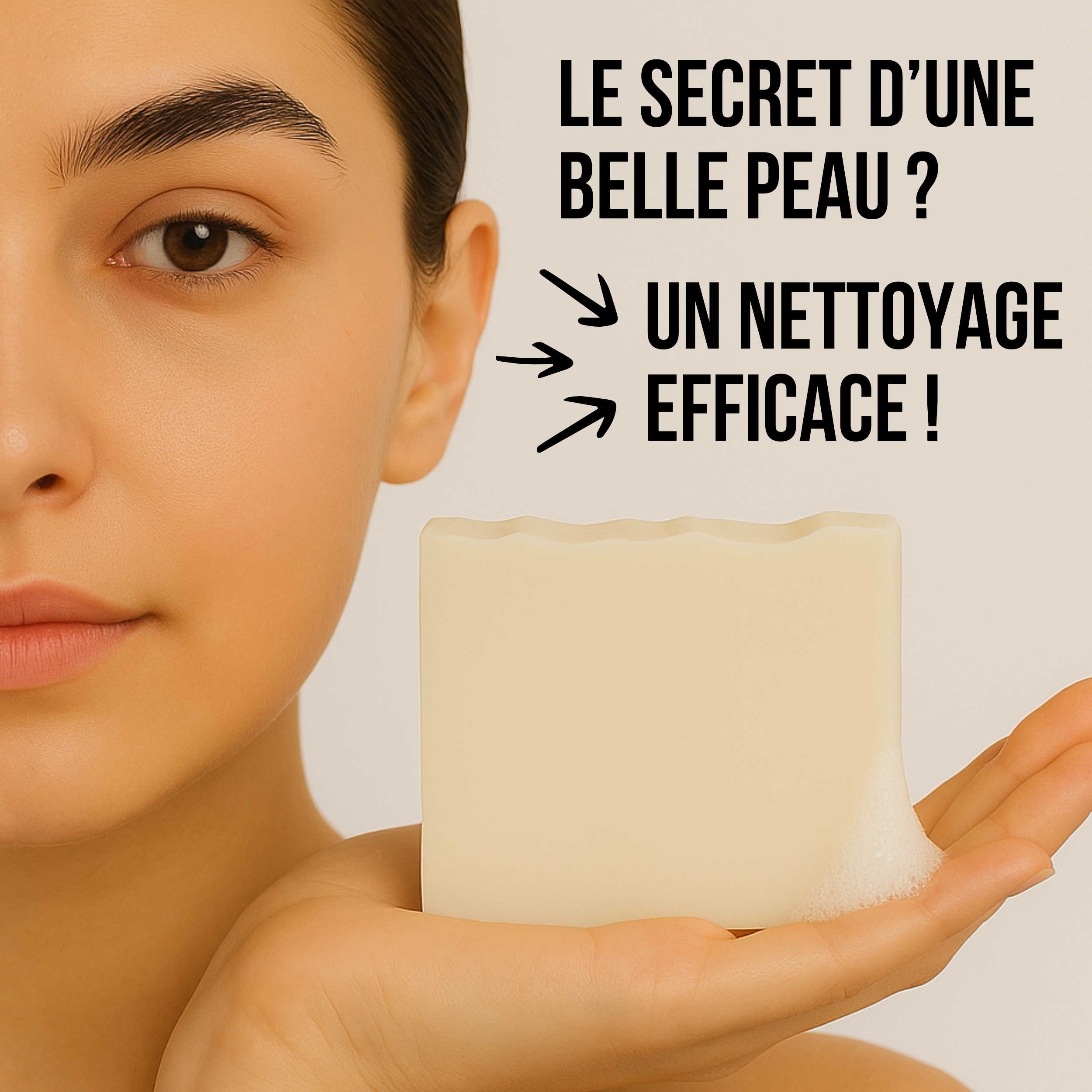 SAVON ARTISANAL AU LAIT DE RIZ - L'ÉCLAT AU NATUREL