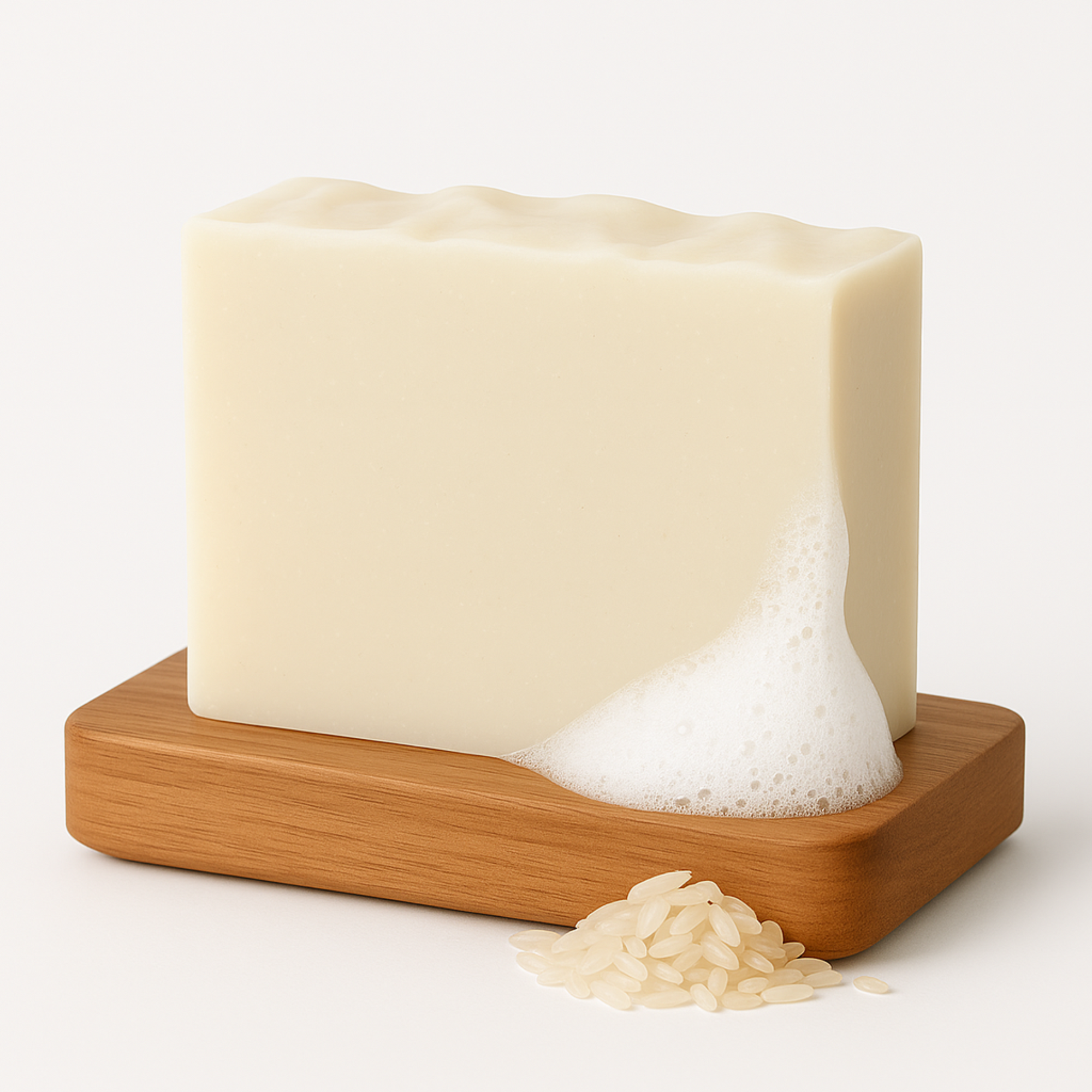 SAVON ARTISANAL AU LAIT DE RIZ - L'ÉCLAT AU NATUREL