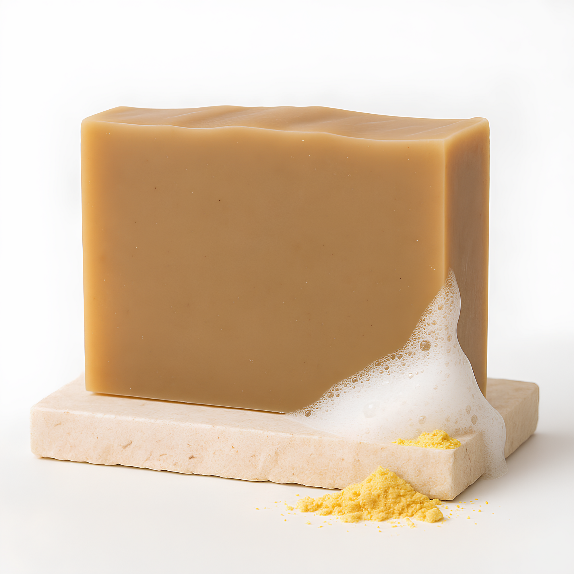 SAVON ARTISANAL AU SOUFRE - PEAUX GRASSES ET IMPERFECTIONS