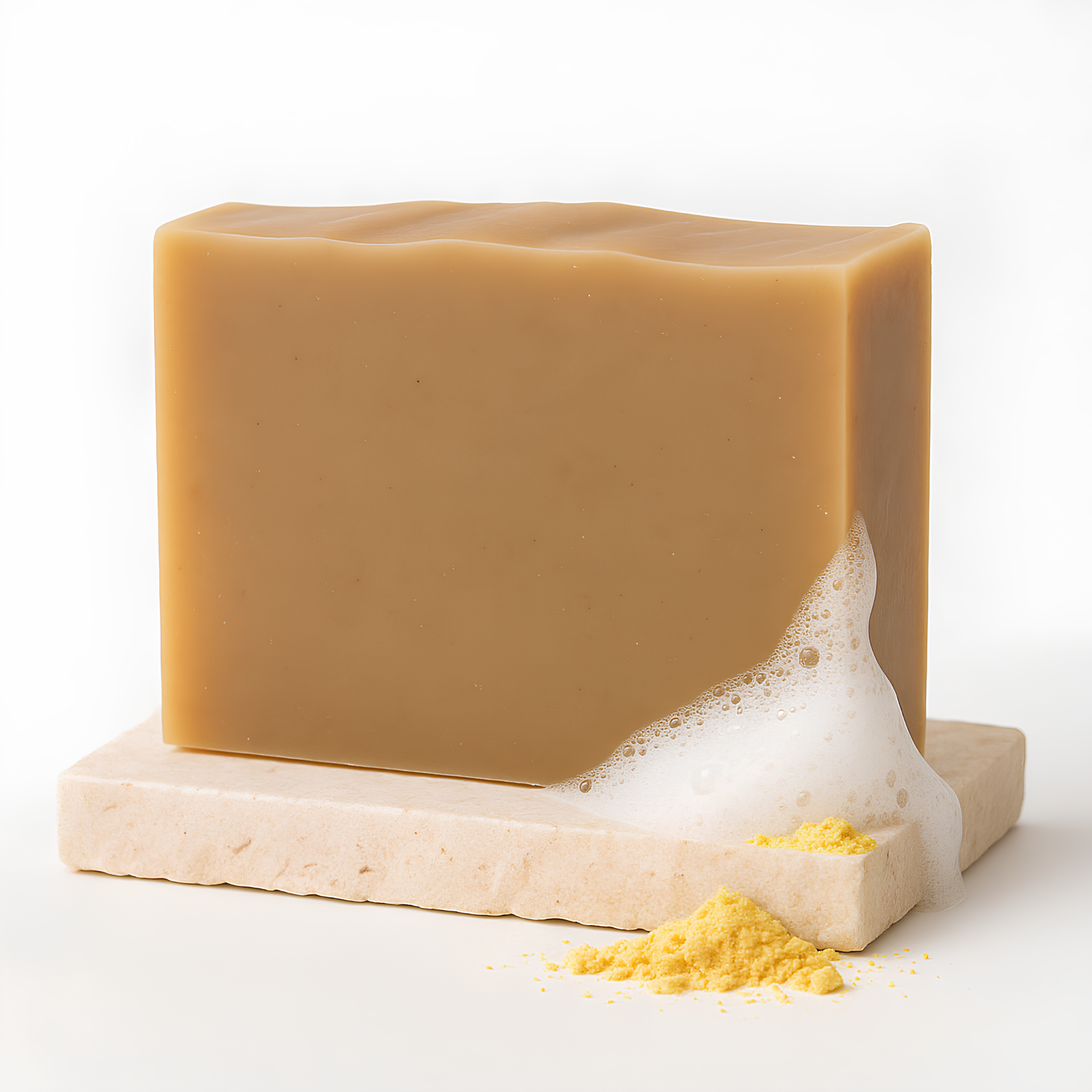 SAVON ARTISANAL AU SOUFRE - PEAUX GRASSES ET IMPERFECTIONS